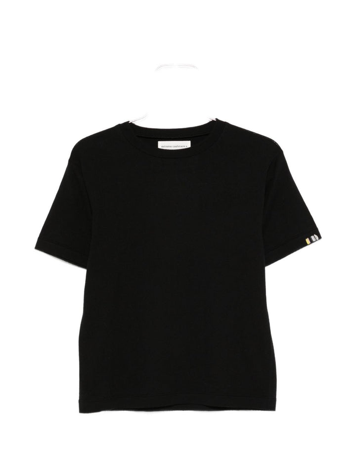 Extreme Cashmere T-shirts and Polos - BLACK | 043edcb6e0112f2d40b5dc345e14268968fb64c3
