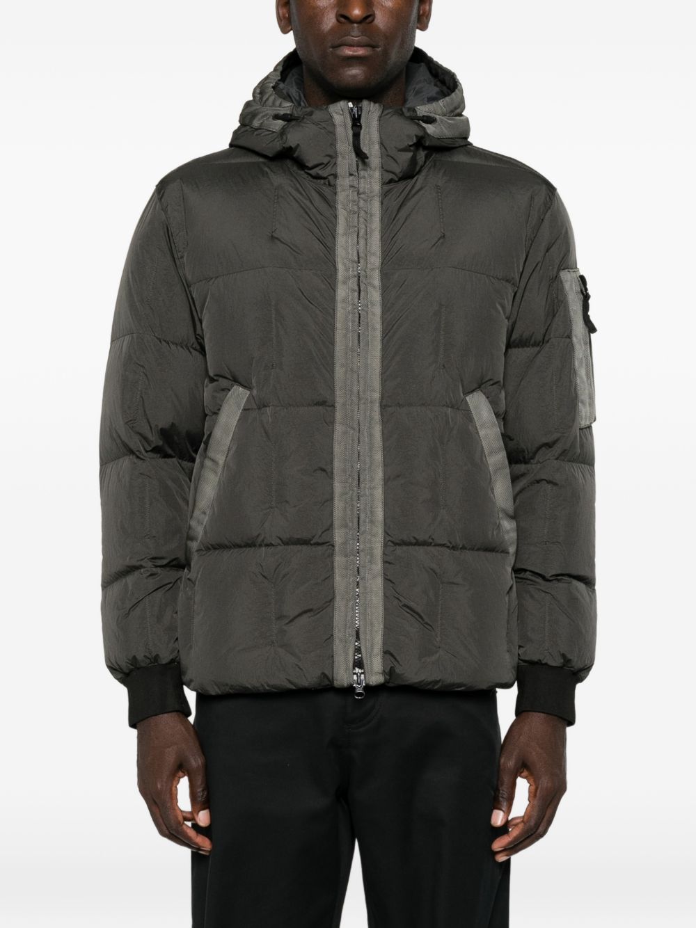 Stone Island Coats - GREY | 48cce1d795cd91a97a7f478b240c192ff02e3c85