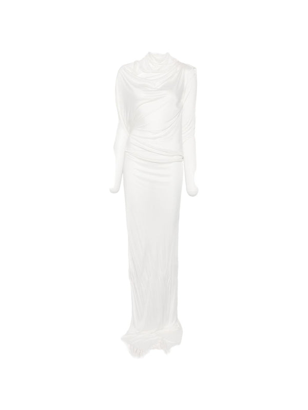 Draped Long Dress