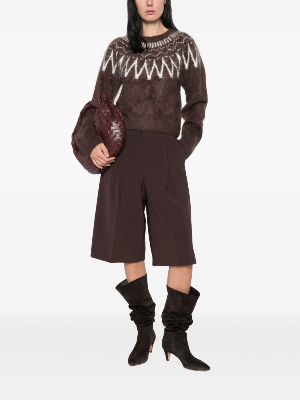 Soft Goat Sweaters - BROWN | c5a0e9f435623cb10bffa17e959a5022c37df8f4