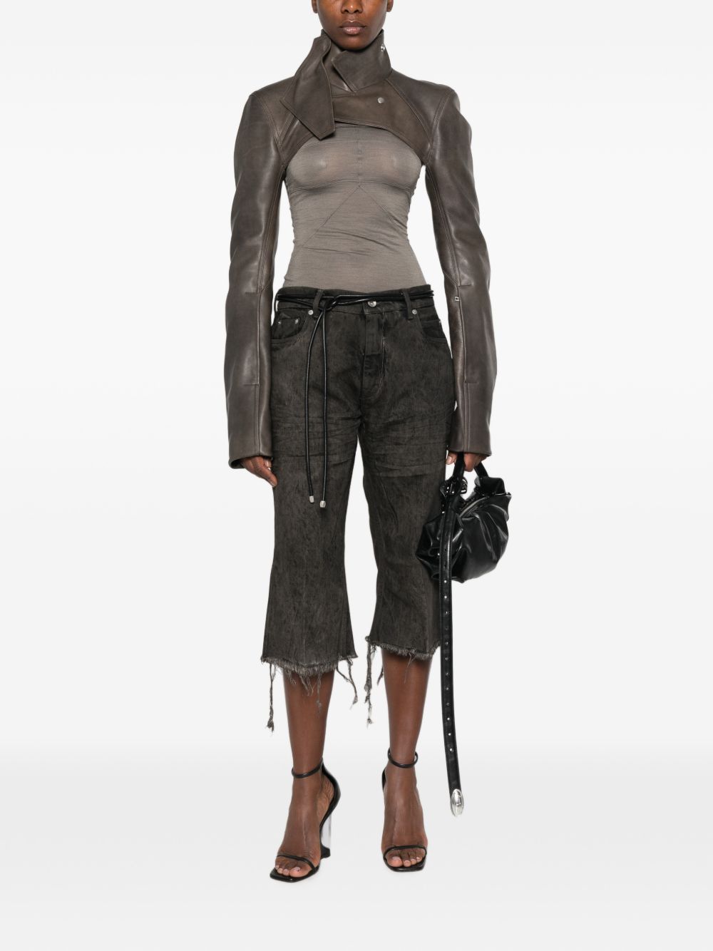 Rick Owens Shorts - GREY | d638b2616588f5b4b379d6bc2b53a271d6f63ea3