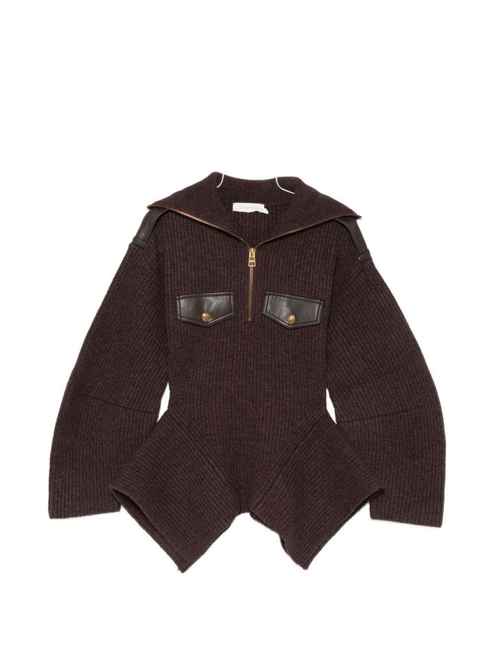 Zimmermann Sweaters - BROWN | b4ba600075089f6fab97b146857a60a38d7a9e65