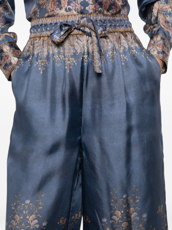 Zimmermann Trousers - BLUE | c9132cf754a93614a864e8699307bbaf594d1a8f