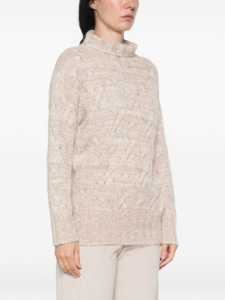 Fabiana Filippi Sweaters - BEIGE | c959f52a9438be8c4ff2122f72b4351618abe223