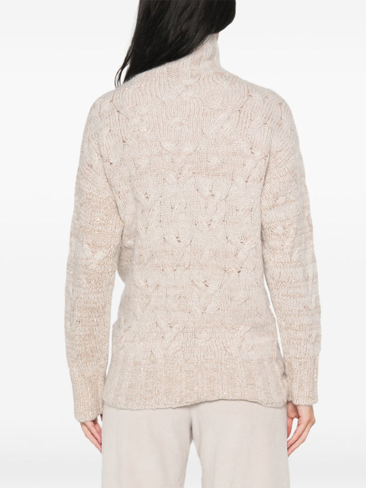 Fabiana Filippi Sweaters - BEIGE | 78ccaa9b99b20631f765d73ff6dc86fe7a7effab