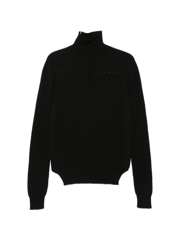Wool Turtle-Neck Sweater