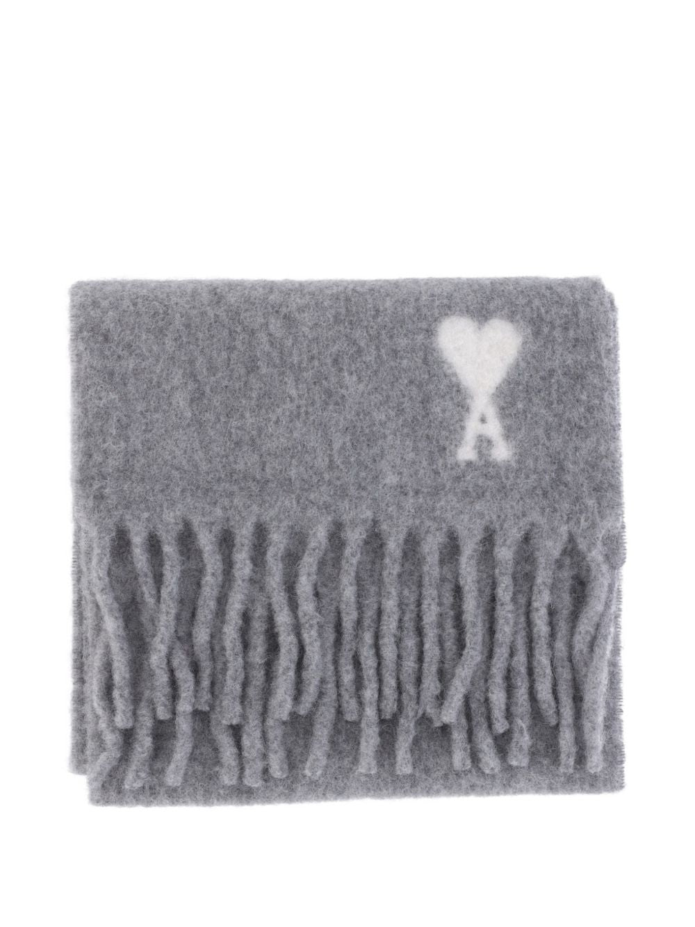 Ami Paris Scarfs - GREY | 96080b64c4959195ac0650278a8f928cb23bba25