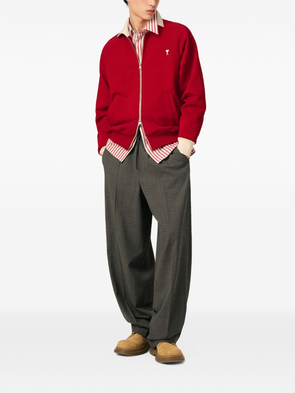 Ami Paris Sweaters - RED | c9ca543fc50788b19baa0fb1a4c6eed0fcb184bd