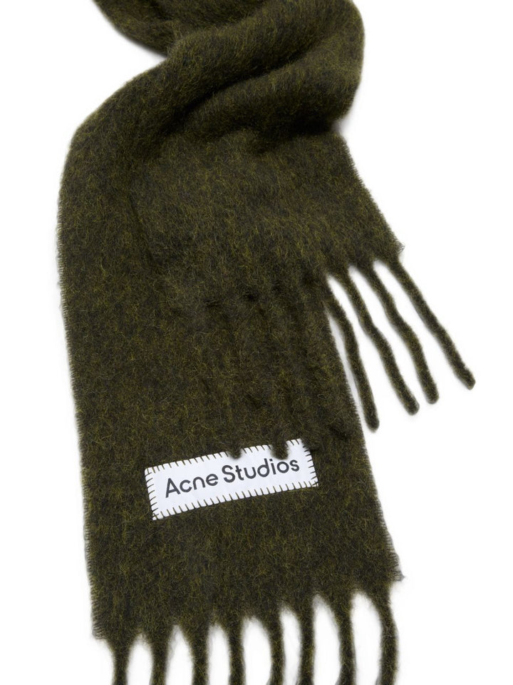 Acne Studios Scarfs - GREEN | b1595f71b48aa5f64f5aad87973e1c6595c1b965
