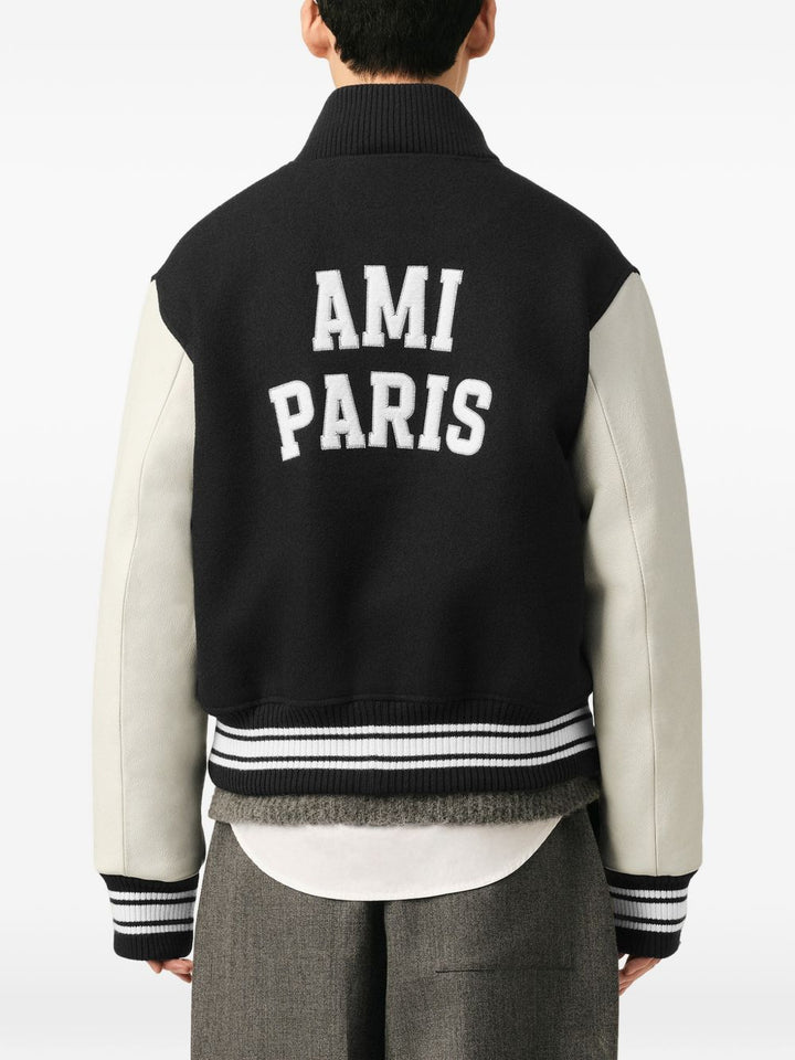 Ami Paris Coats - BLACK | f409278d064e8120841568768cb69483fa83fa8f