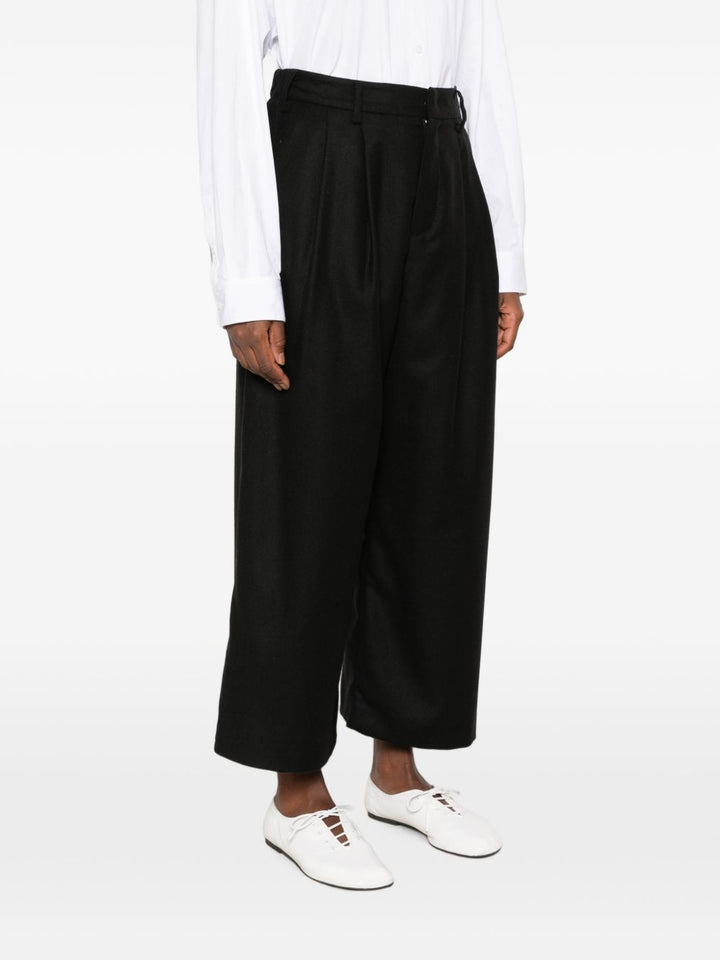 Susanne Bommer Trousers - BLACK | e61111900215b8c2445fdac69e364ee1bc1faf90