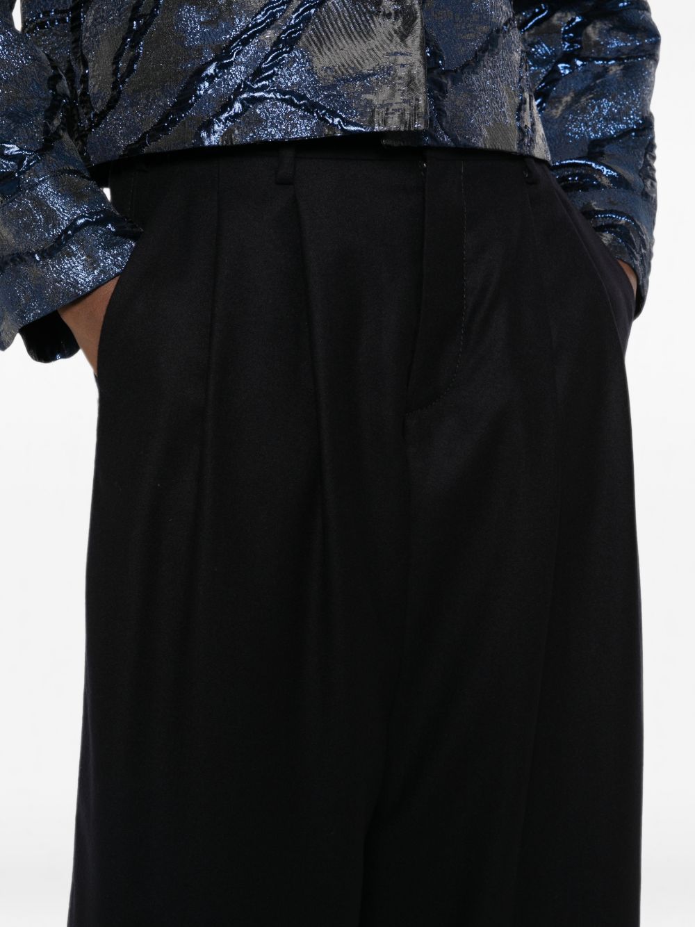Susanne Bommer Trousers - BLUE | 34d579efa4ef66866669329b25fdefc93350d1ac
