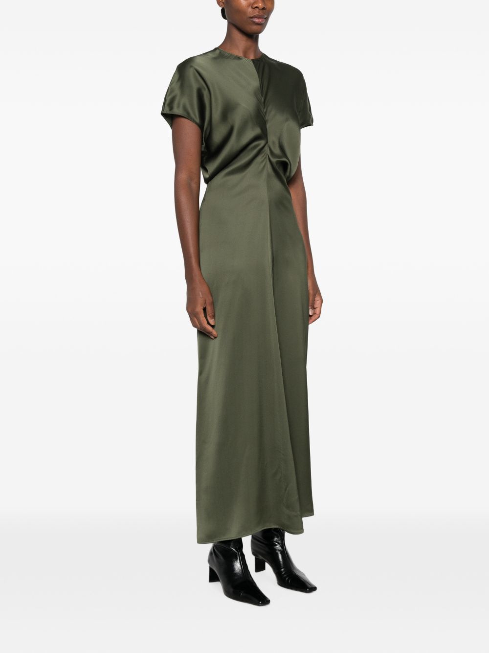 Toteme Main Dresses - GREEN | 97856b78af898b67db28b40738612e8c83f1340a