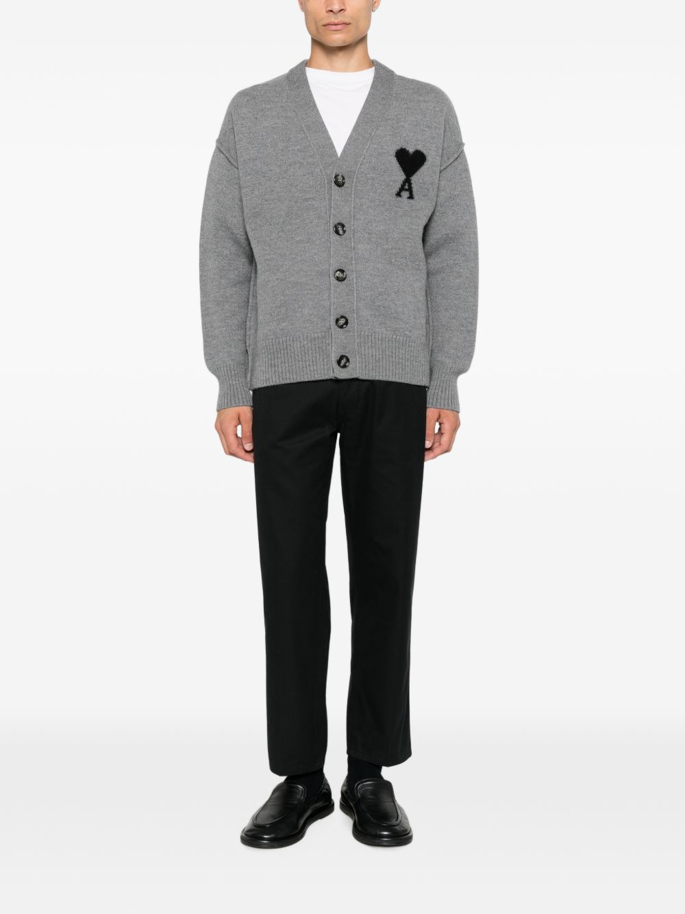 Ami Paris Sweaters - GREY | 1b342ed3c6de7ef7536bdb95d31404ec1a639114