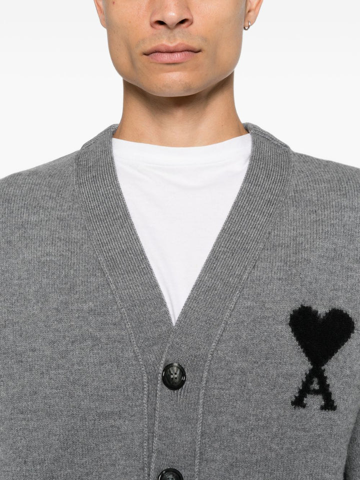 Ami Paris Sweaters - GREY | a647f8c719d4938541e005d55346748f8e085891