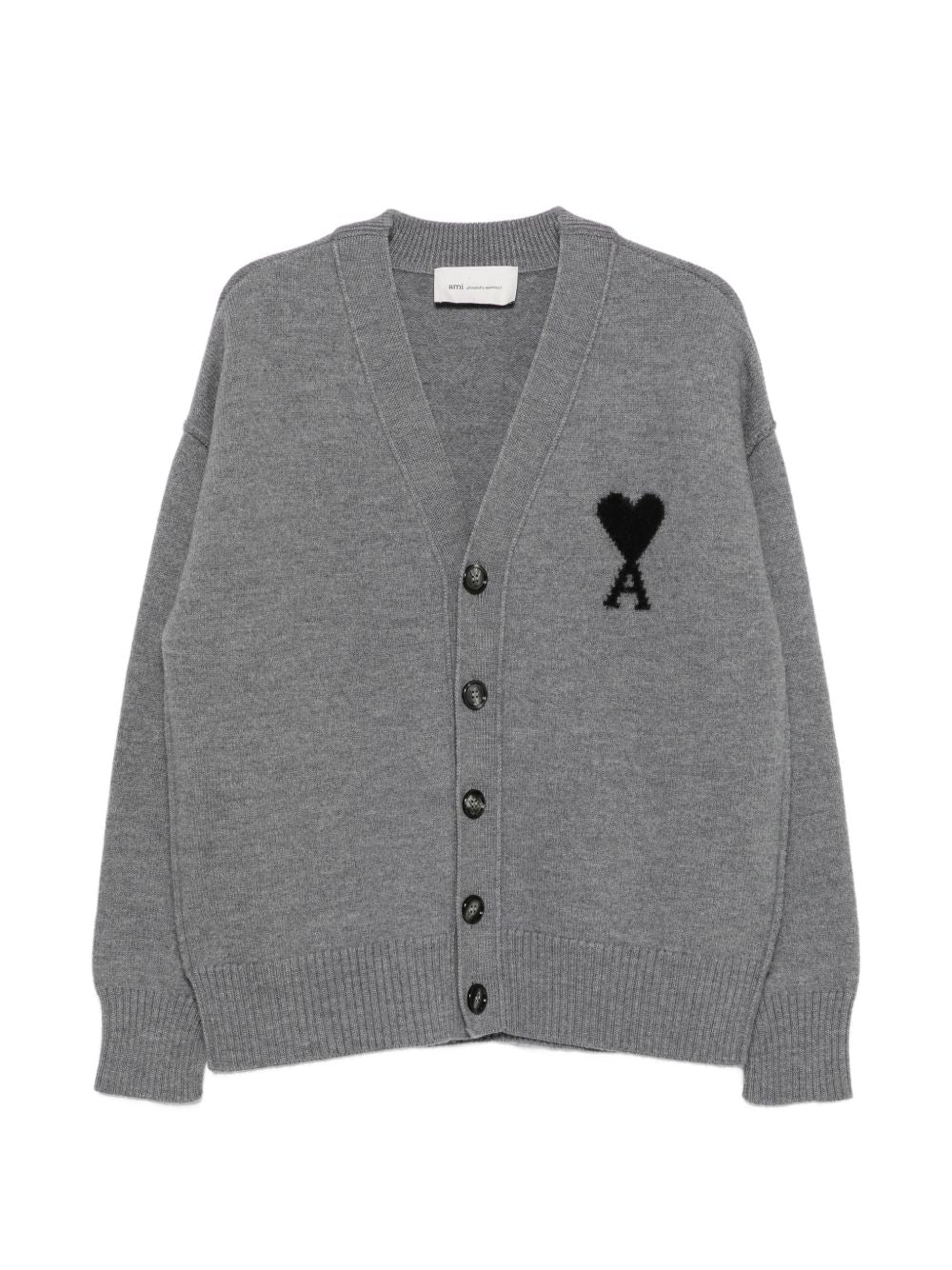 Ami Paris Sweaters - GREY | 0faed766de5d5ed77e35466223a0072a03b8f727