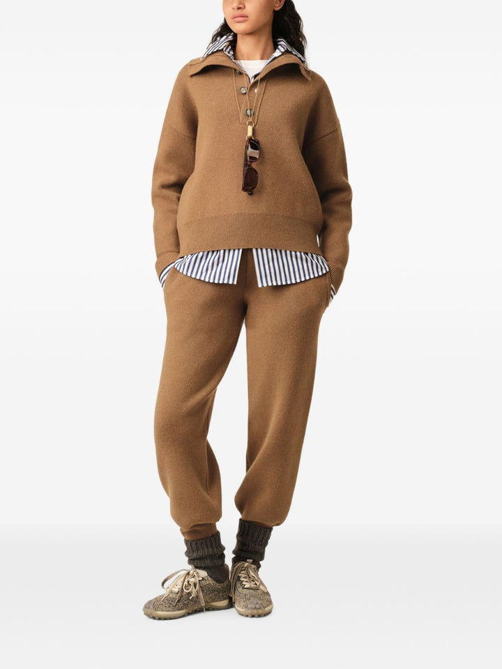 Ami Paris Sweaters - BROWN | b05f84a0d88965bccef1ee93f9aa1dc0a1bfe4c4