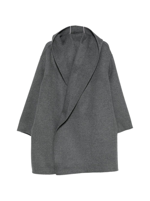 Wool Hooded Coat