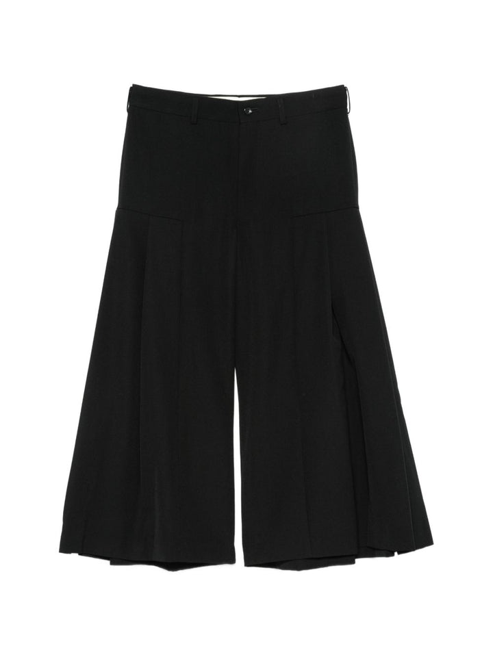 Comme Comme Trousers Black