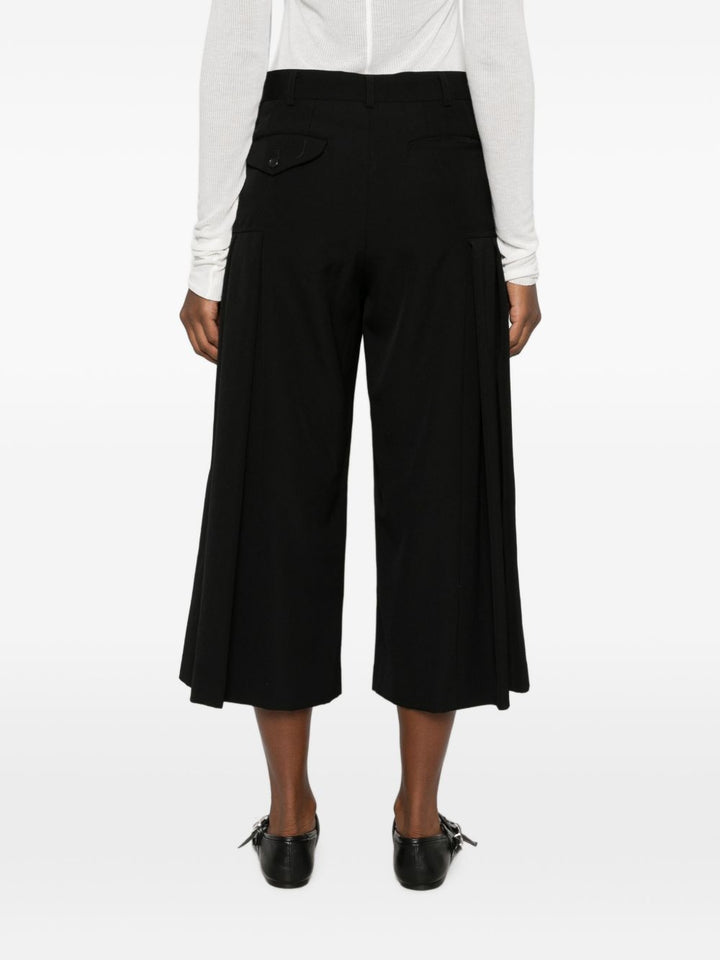 Comme Comme Trousers Black