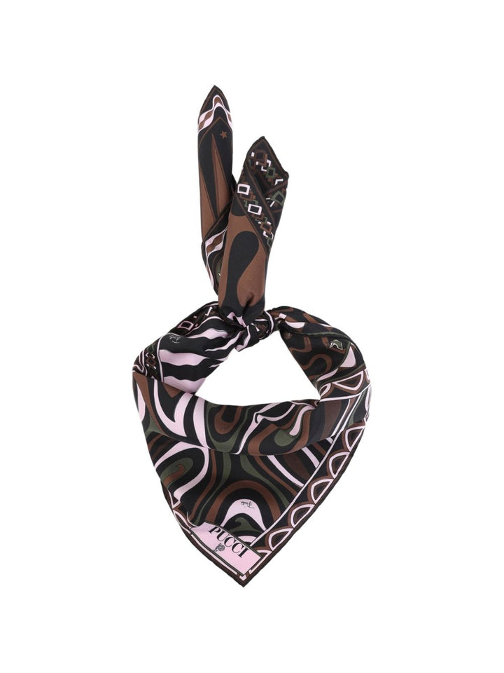 Pucci Printed Silk Foulard
