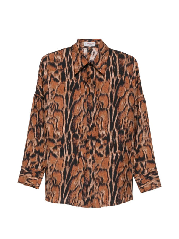 Printed Silk Shirt
