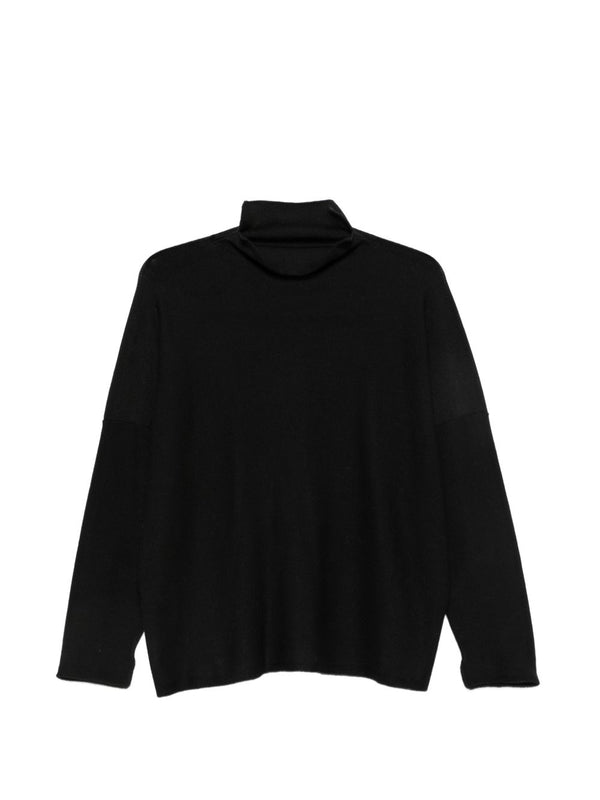 Wool Turtle-Neck Sweater