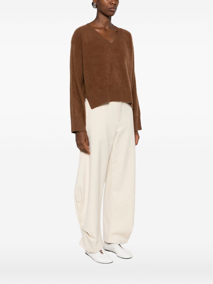 Ct Plage Wool V-Necked Jumper