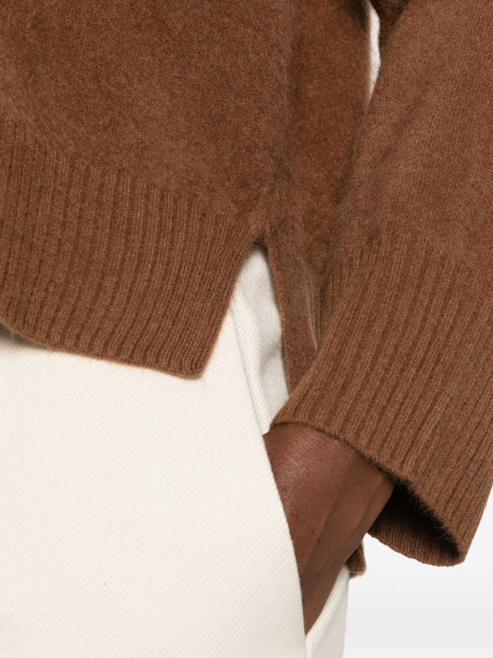 Ct Plage Wool V-Necked Jumper