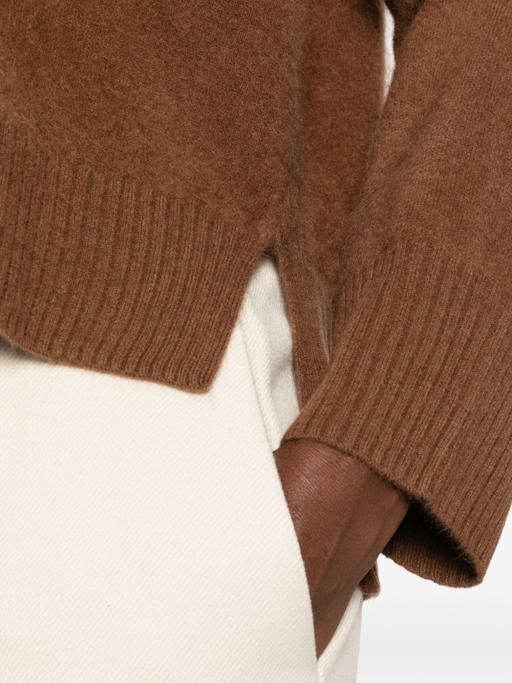 Ct Plage Wool V-Necked Jumper