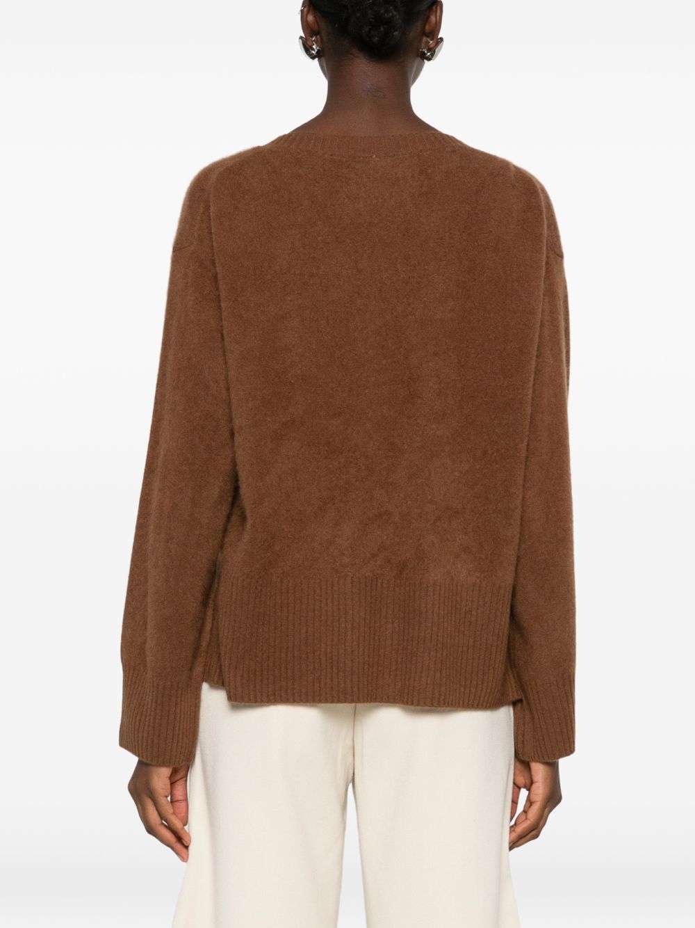 Ct Plage Wool V-Necked Jumper