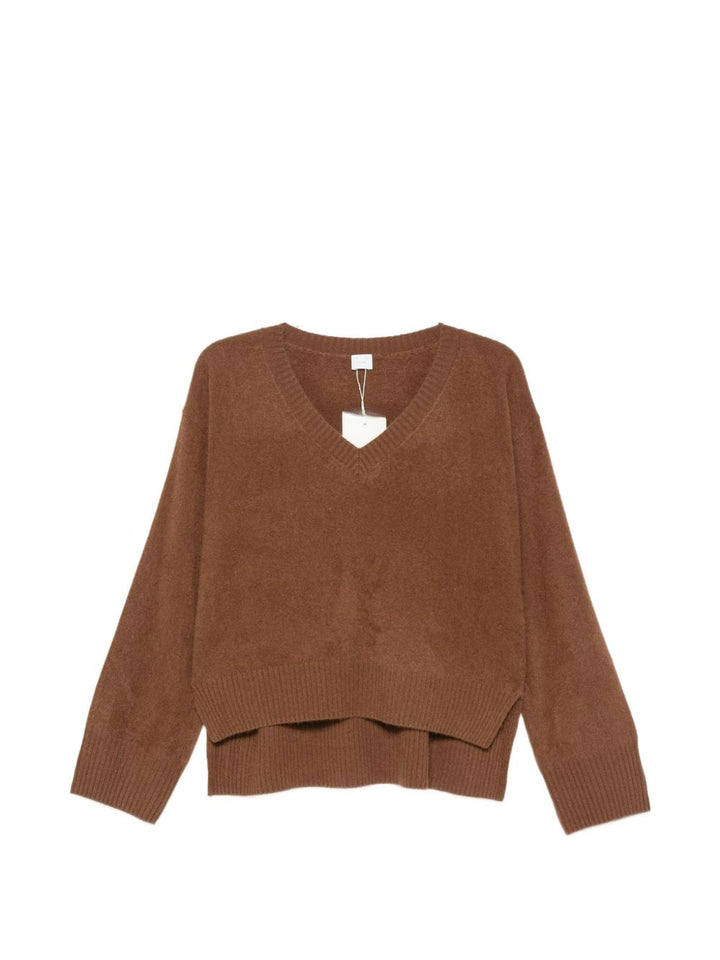 Ct Plage Wool V-Necked Jumper