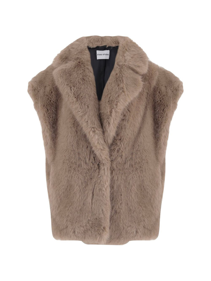 Stand Studio Kinley Faux Fur Vest