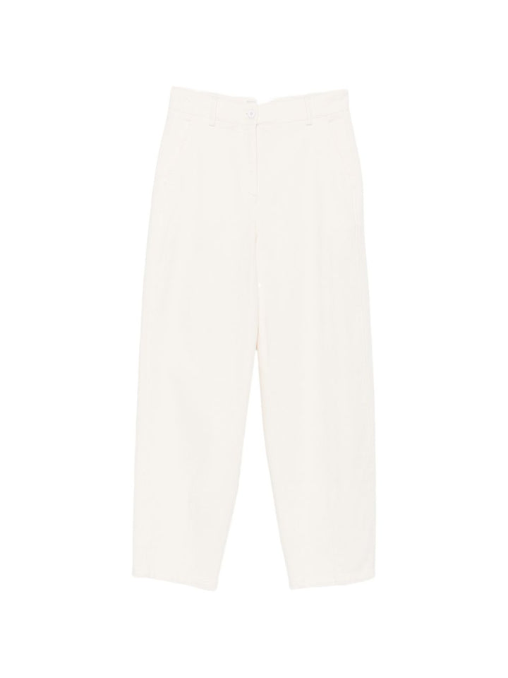 Via Masini 80 Trousers White