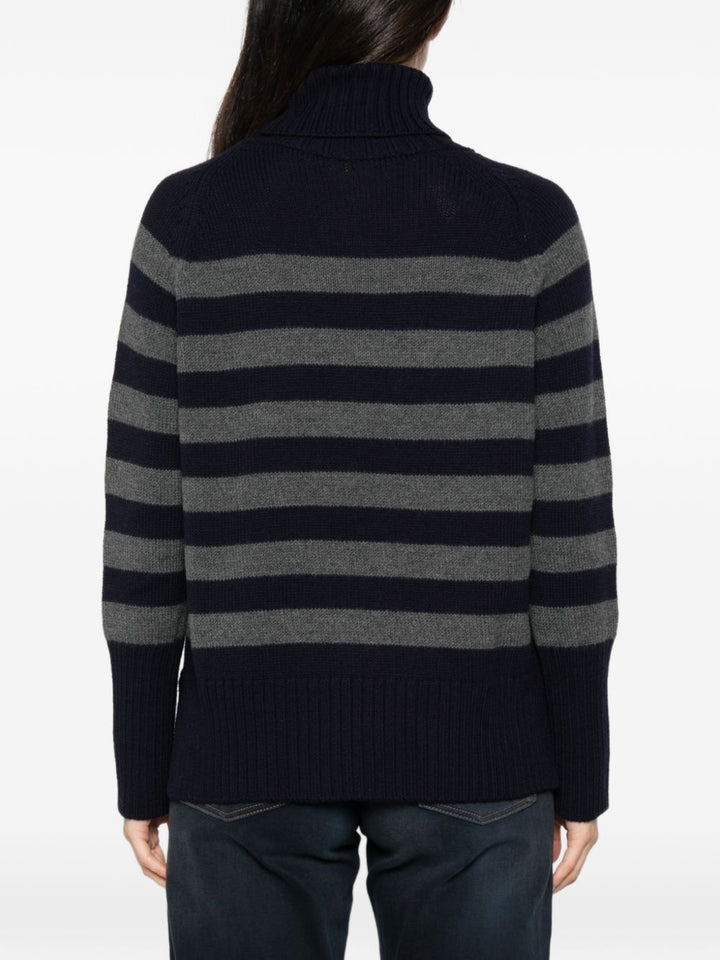Base Wool Turtle-Neck Sweater