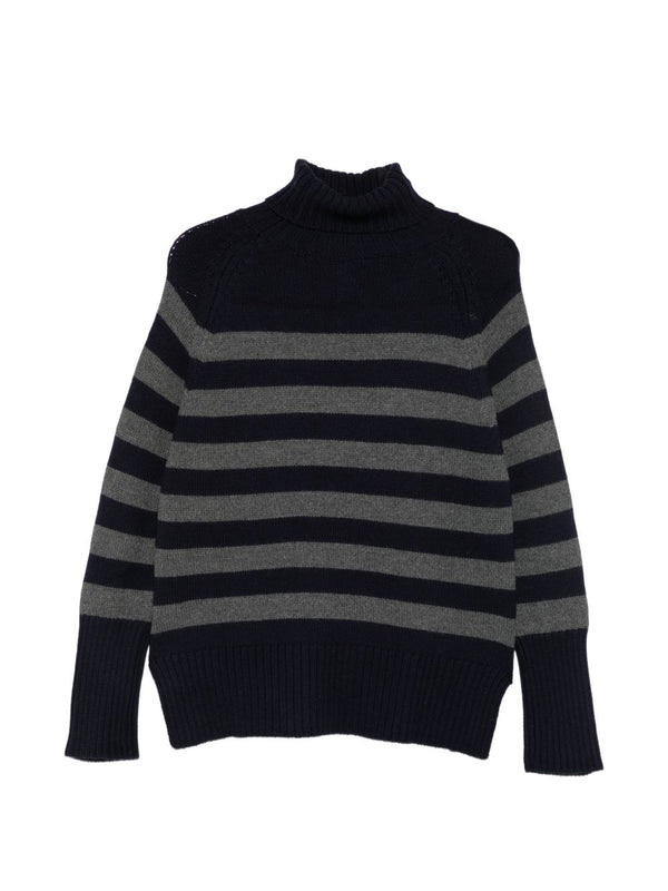 Wool Turtle-Neck Sweater