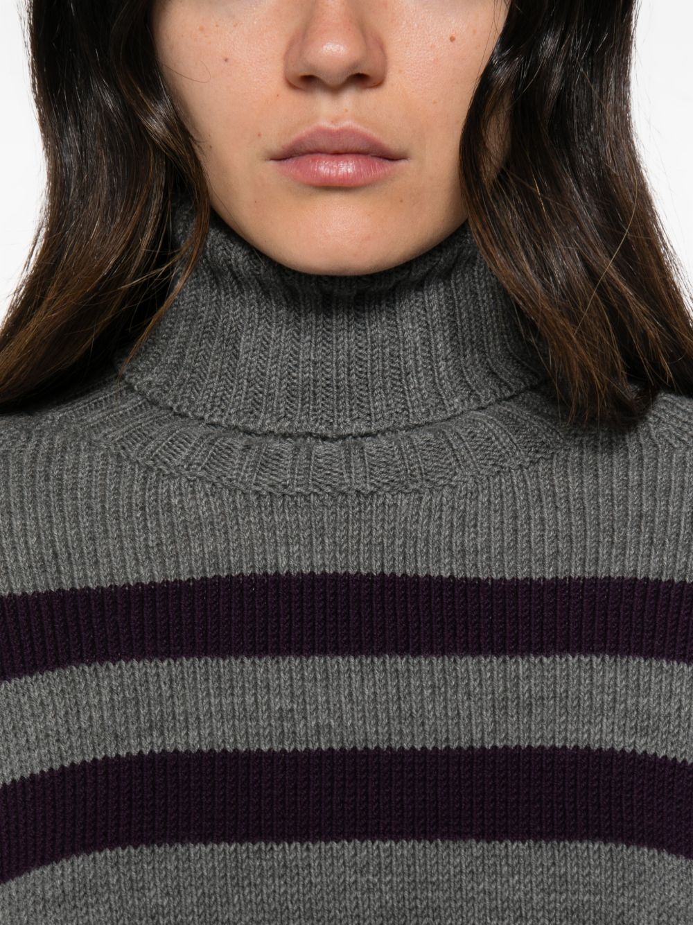 Base Wool Turtle-Neck Sweater