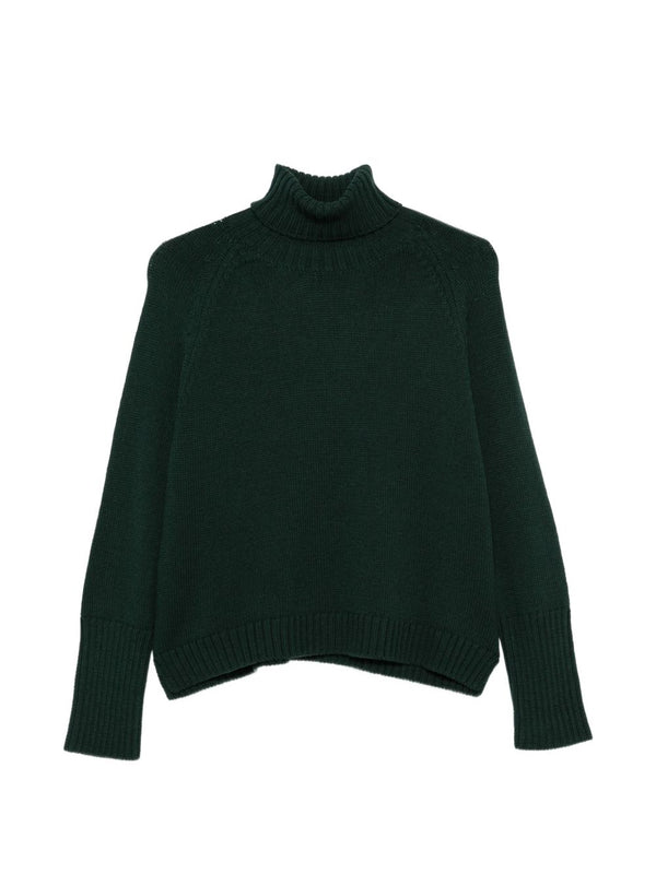 Wool Turtle-Neck Sweater