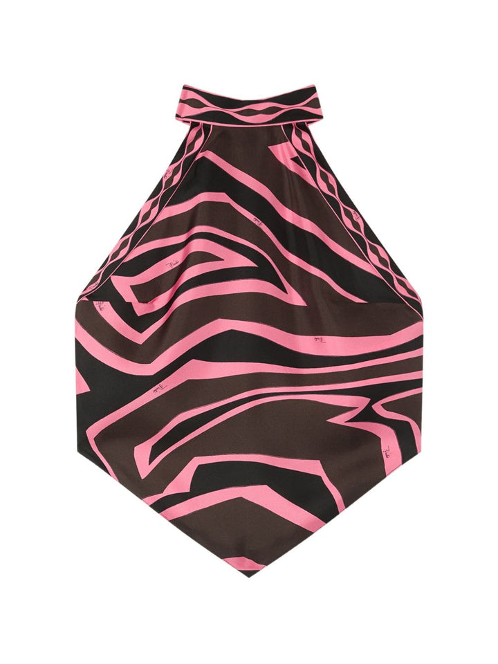 Pucci Top - BROWN | 0ffaca1e9cbfae26e7d545fe72c4edb463281cd1