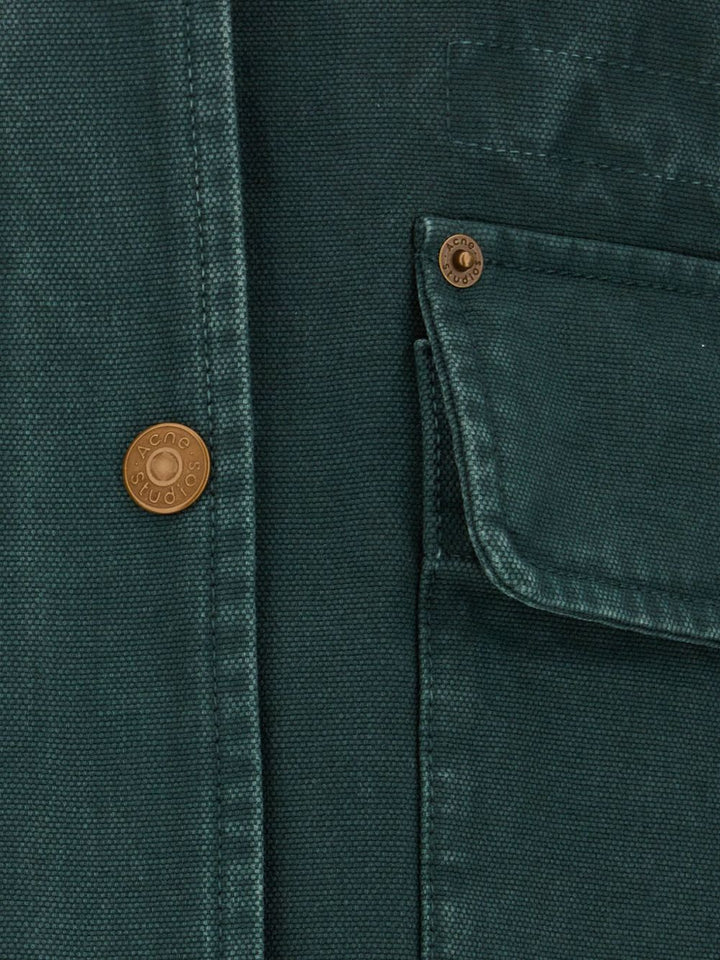 Acne Studios Coats - GREEN | 5700cb3161257f19e90e0415e74e08d3faae4d4c