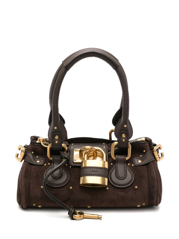 Paddington Suede Leather Shoulder Bag