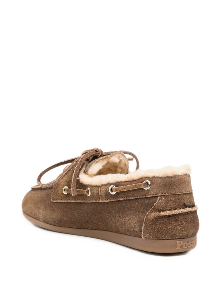 Posa Flat shoes - BROWN | b0c8fa5b8bd586e08ac614f714cc8d15efa2e589