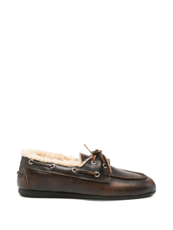 Leather Boat Loafer