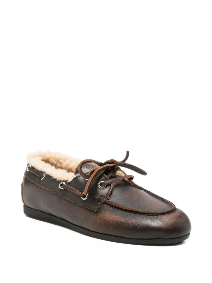 Posa Flat shoes - BROWN | 13f62366998252d195471fab12b55041ac75efa4