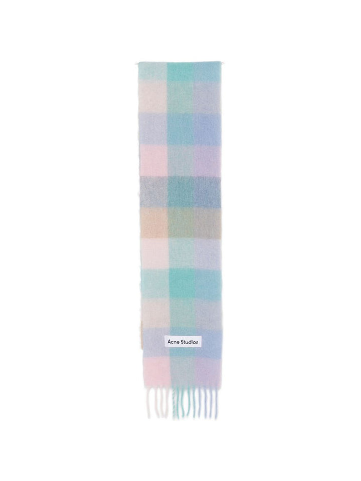 Acne Studios Wool Checked Scarf