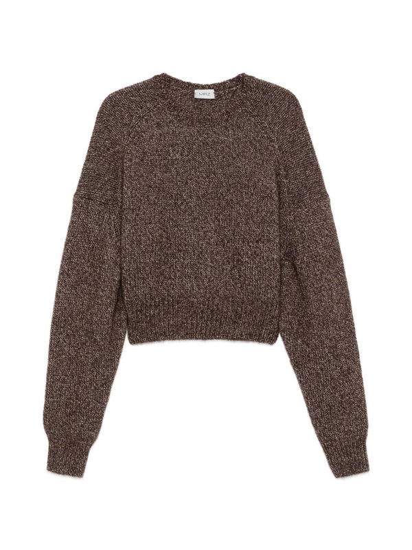 Wool Blend Crewneck Sweater