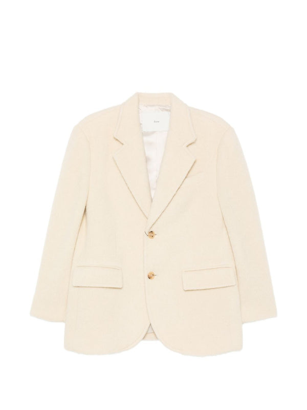 Wool Blend Blazer Jacket