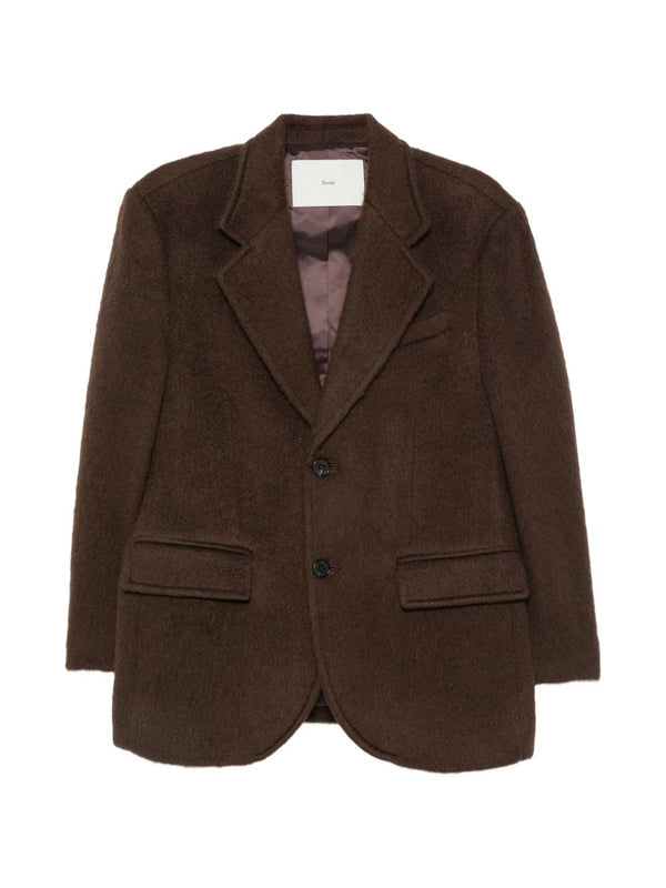 Wool Blend Blazer Jacket