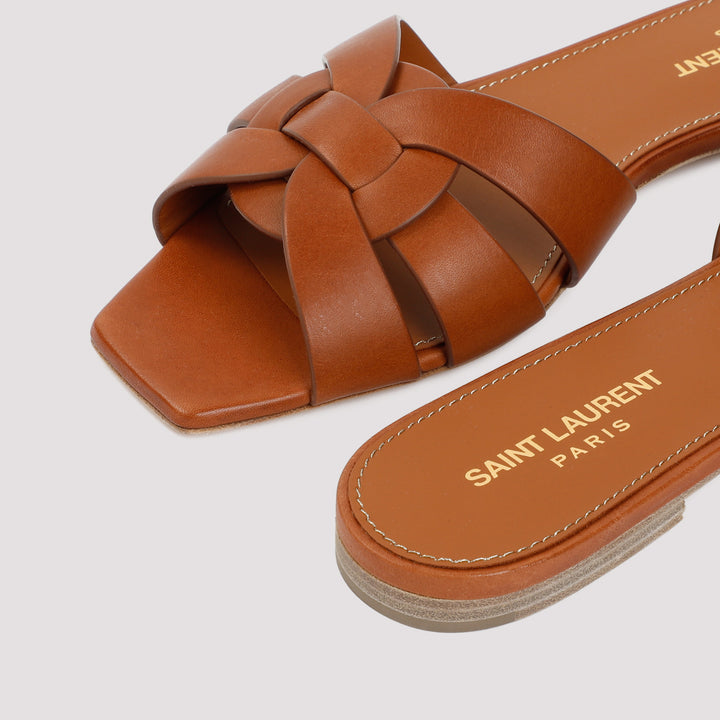 Saint Laurent Sandals - Nude & Neutrals | c92aa8f699c2bbbc377c018ec281b6dc4ad99378