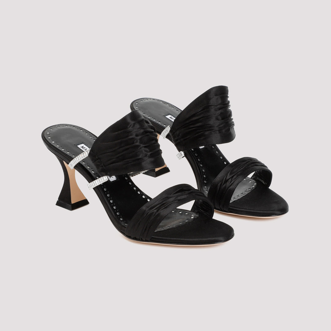 Manolo Blahnik Sandals - Black | ae77e325d123e14fb4d34906b13e884422e3e900